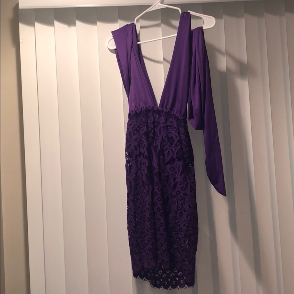 Bodycon V Neck Bandage Backless Dress